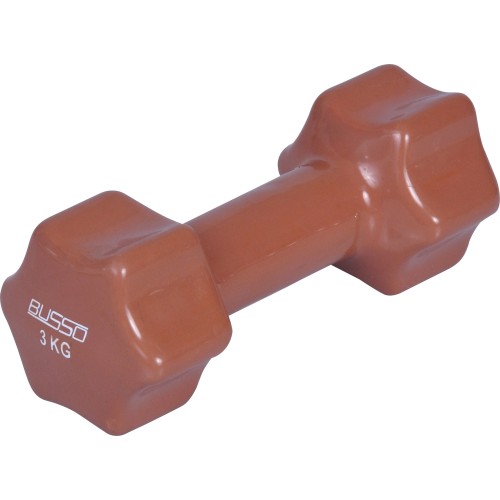 Busso VDT-30 3 Kg Vinly Kaplı Dambıl Busso VDT-30 3 Kg Vinly Kaplı Dambıl