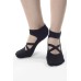 BUSSO Yoga&Pilates Çorabı 3 Çift Kaydırmaz Tabanlı Siyah
